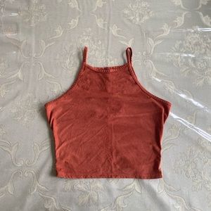 Full Tilt Suede Tank Top